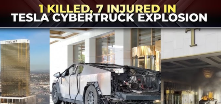 Tesla Cybertruck Explosion at Trump Hotel in Las Vegas: Investigation and Implications.